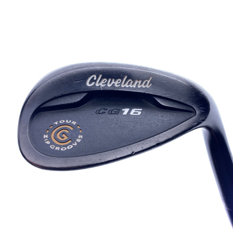 Used Cleveland CG16 Black Pearl Sand Wedge / 56.0 Degrees / Wedge Flex