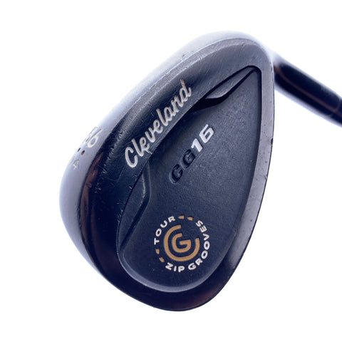 Used Cleveland CG16 Black Pearl Sand Wedge / 56.0 Degrees / Wedge Flex