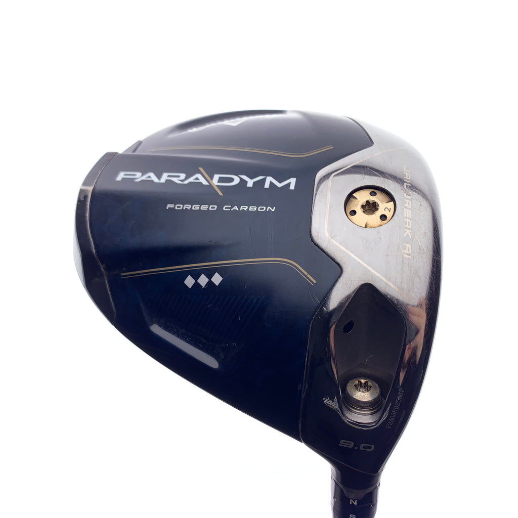 Used Callaway Paradym Triple Diamond Driver / 9.0 Degrees / X-Stiff Flex