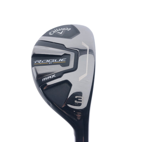 Used Callaway Rogue ST MAX 3 Hybrid / 18.0 Degrees / Stiff Flex