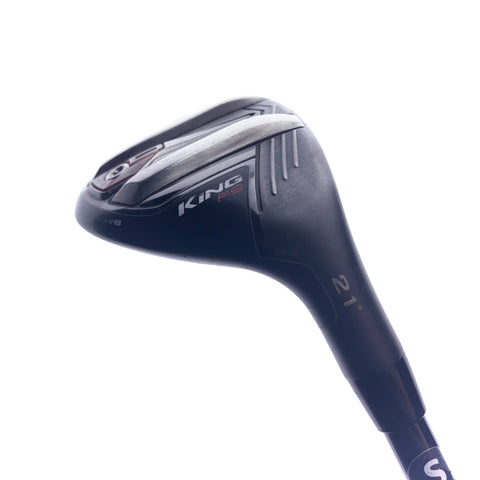 Used Cobra KING F9 Speedback 4 Hybrid / 21 Degrees / Stiff Flex