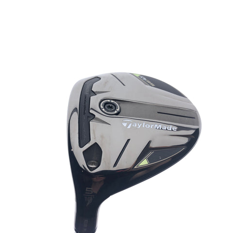 Used TaylorMade Qi35 5 Fairway Wood / 18 Degrees / Regular Flex / Left-Handed - Replay Golf 