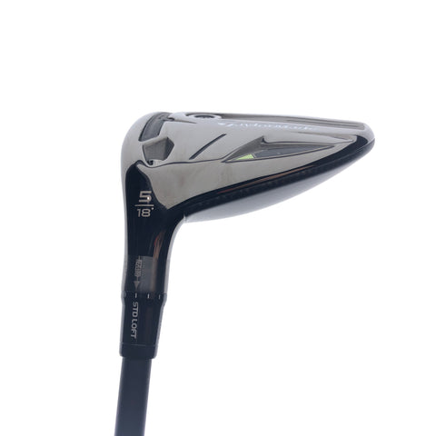 Used TaylorMade Qi35 5 Fairway Wood / 18 Degrees / Regular Flex / Left-Handed - Replay Golf 