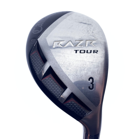 Used Callaway RAZR X Tour 3 Hybrid / 21.0 Degrees / Stiff Flex