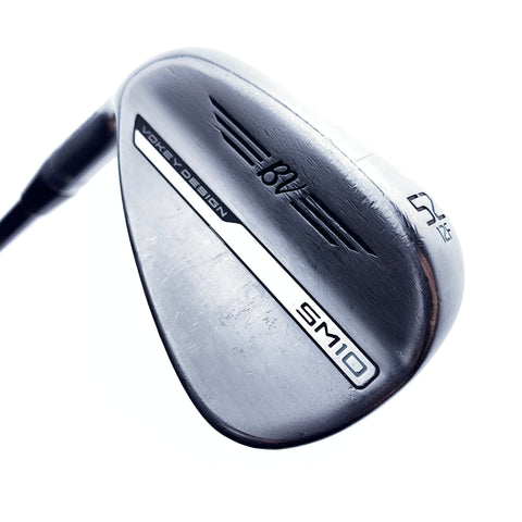 Used Titleist Vokey SM10 Tour Chrome Gap Wedge / 52.0 Degrees / Regular Flex /