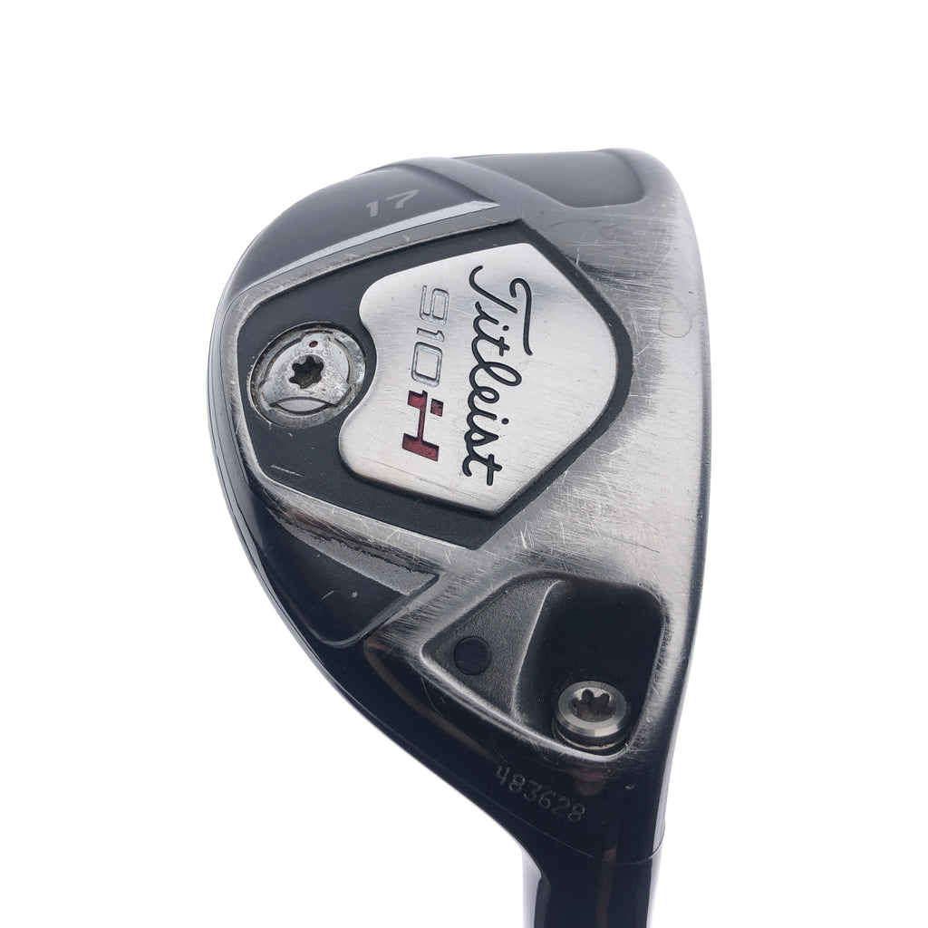 Used Titleist 910 H 2 Hybrid / 17.0 Degrees / Stiff Flex