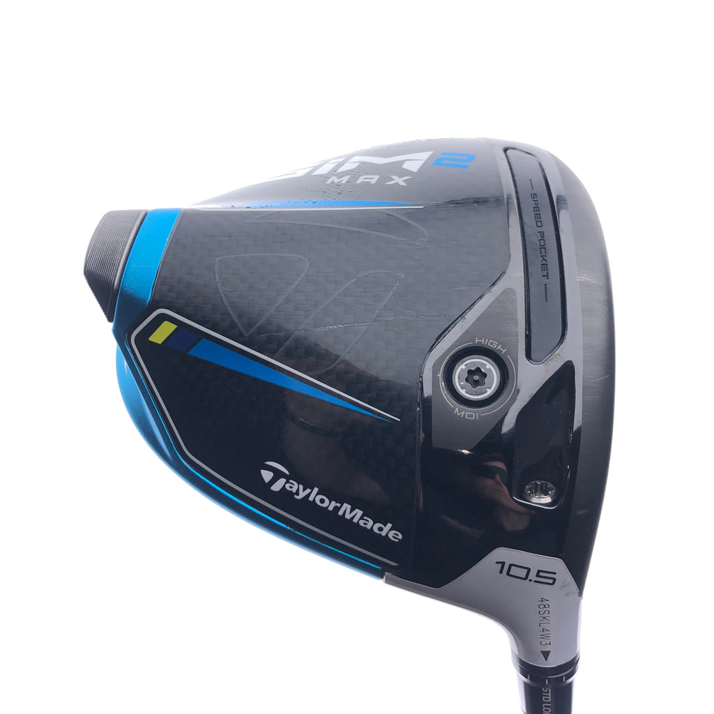 Used TaylorMade Sim2 Max Driver / 10.5 Degrees / Stiff Flex