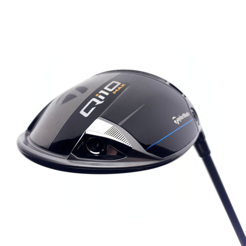 Used TaylorMade Qi10 Max Driver / 9.0 Degrees / Stiff Flex