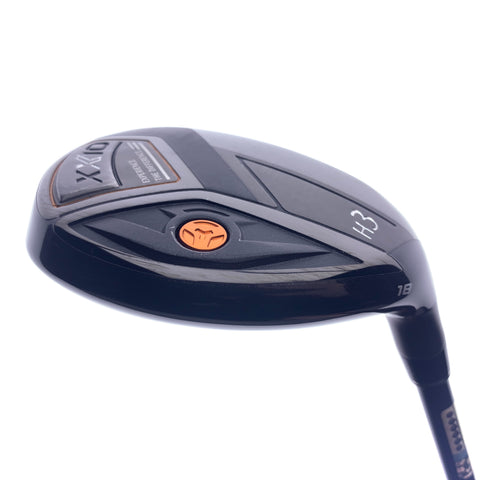 Used XXIO X Black 3 Hybrid / 18 Degrees / Stiff Flex