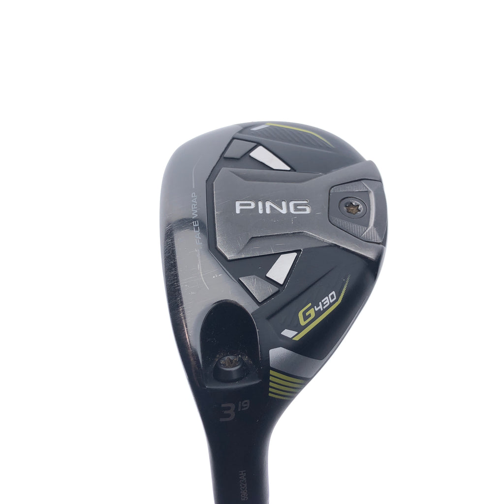 Used Ping G430 3 Hybrid / 19 Degrees / Stiff Flex / Left-Handed - Replay Golf 