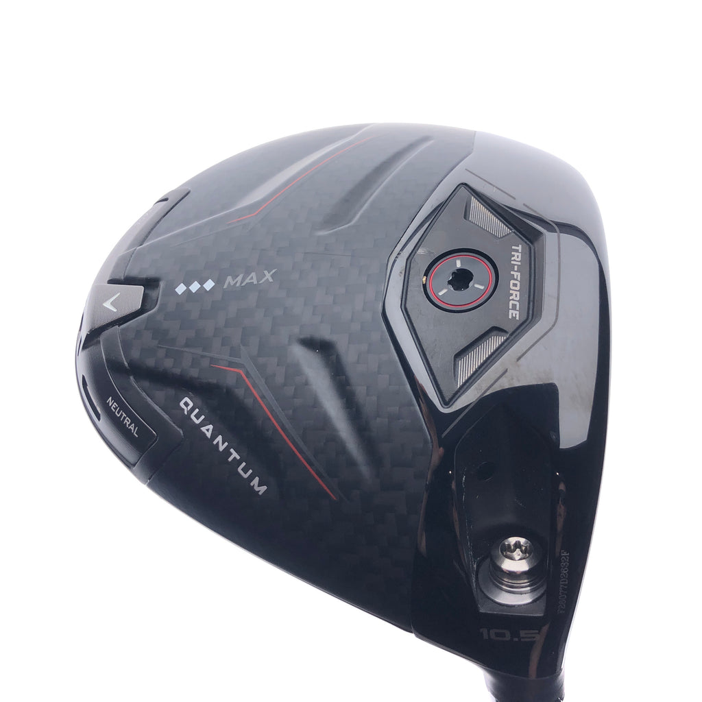 Used Callaway Quantum Triple Diamond Max Driver / 10.5 Degrees / Soft Regular F