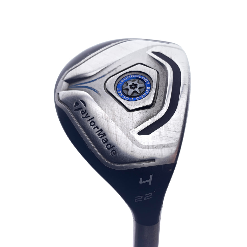 Used TaylorMade Jetspeed 4 Hybrid / 22 Degrees / Regular Flex