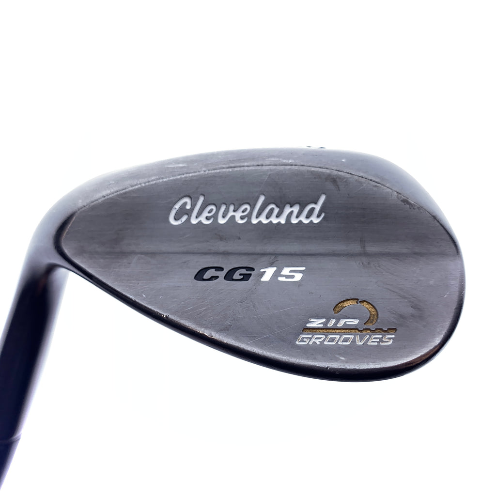 Used Cleveland CG15 Black Pearl Lob Wedge / 60.0 Degrees / Wedge Flex / Left-H
