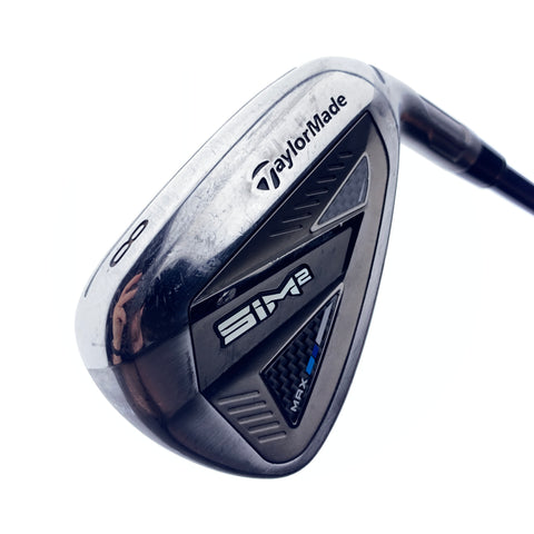 Used TaylorMade SIM2 MAX 8 Iron / 32.5 Degrees / Regular Flex