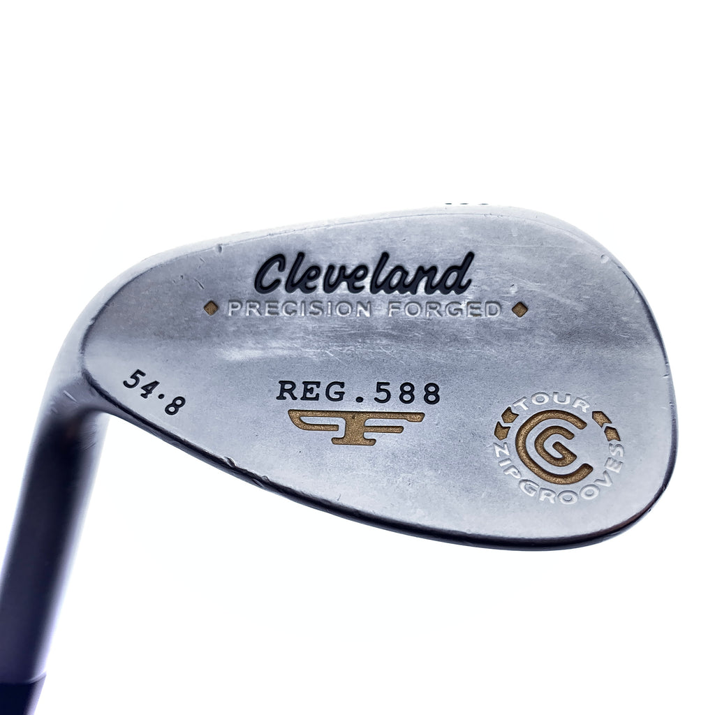 Used Cleveland Precision Forged Reg. 588 Sand Wedge/54.0 Degrees/Stiff Flex/L-H