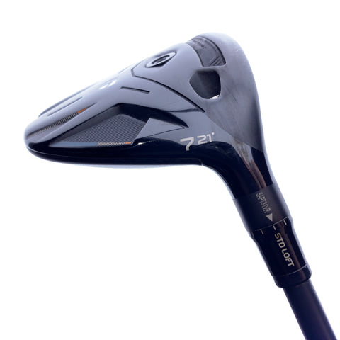 Used TaylorMade Qi4D 7 Fairway Wood / 21.0 Degrees / Regular Flex