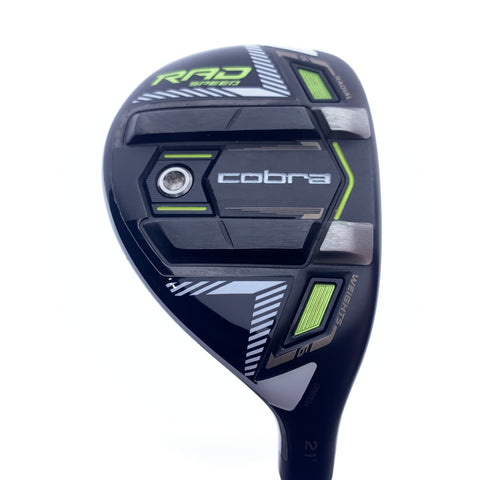 Used Cobra King Radspeed 4 Hybrid / 21.0 Degrees / Regular Flex