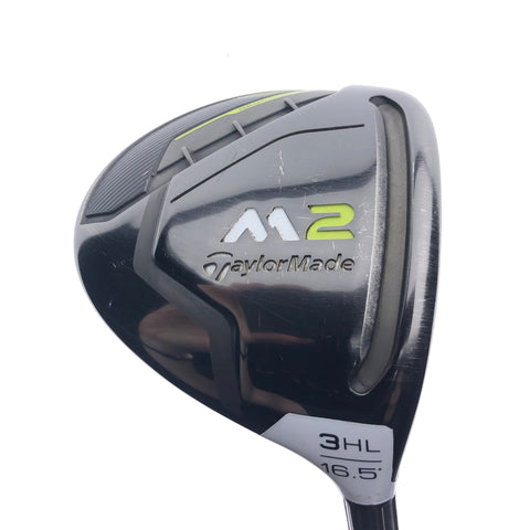 Used TaylorMade M2 2017 3  HL Fairway Wood / 16.5 Degrees / Stiff Flex