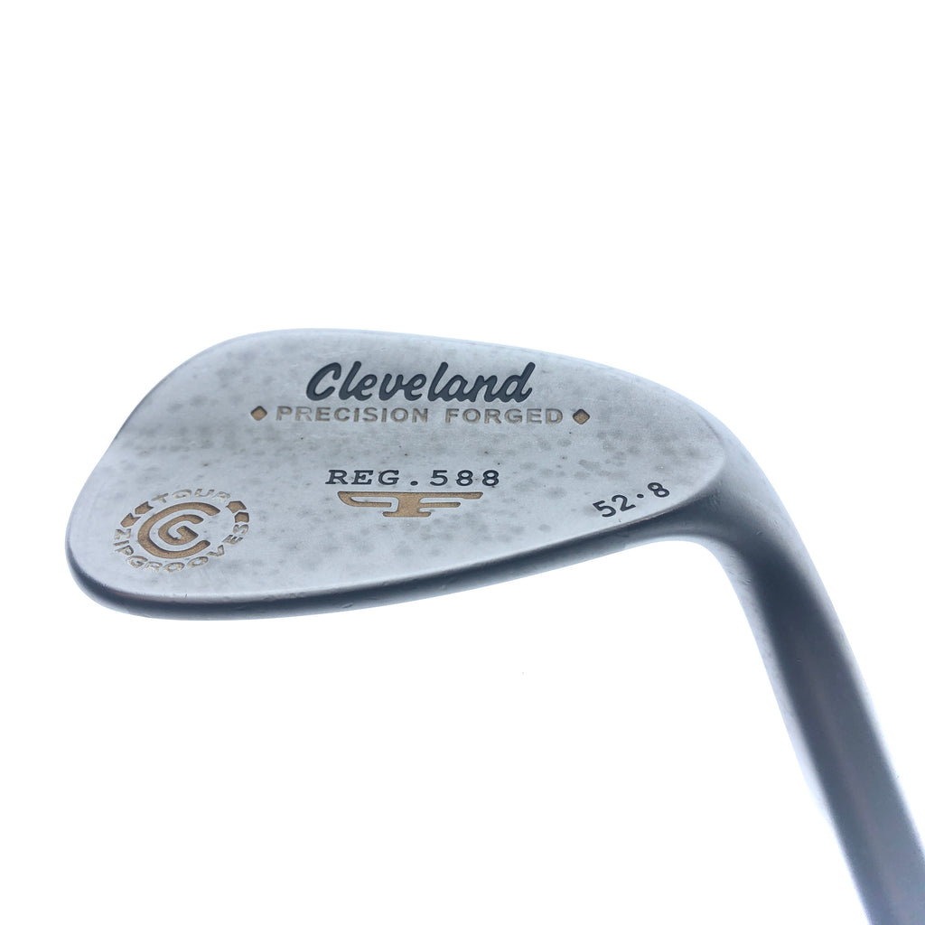 Used Cleveland Precision Forged Reg. 588 Gap Wedge / 52.0 Degrees / Wedge Flex