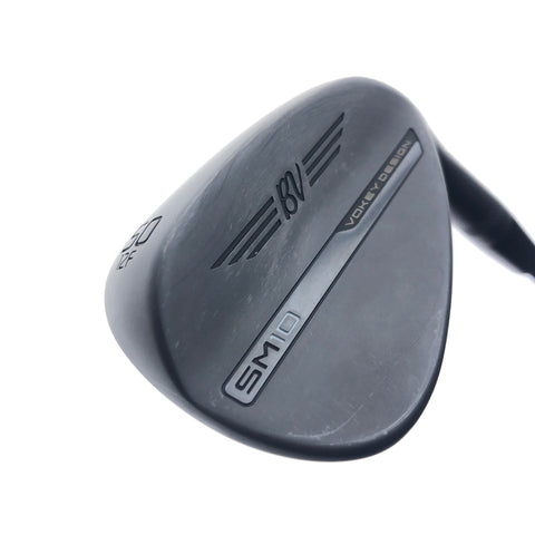 Used Titleist Vokey SM10 Jet Black Gap Wedge / 50.0 Degrees / Wedge Flex