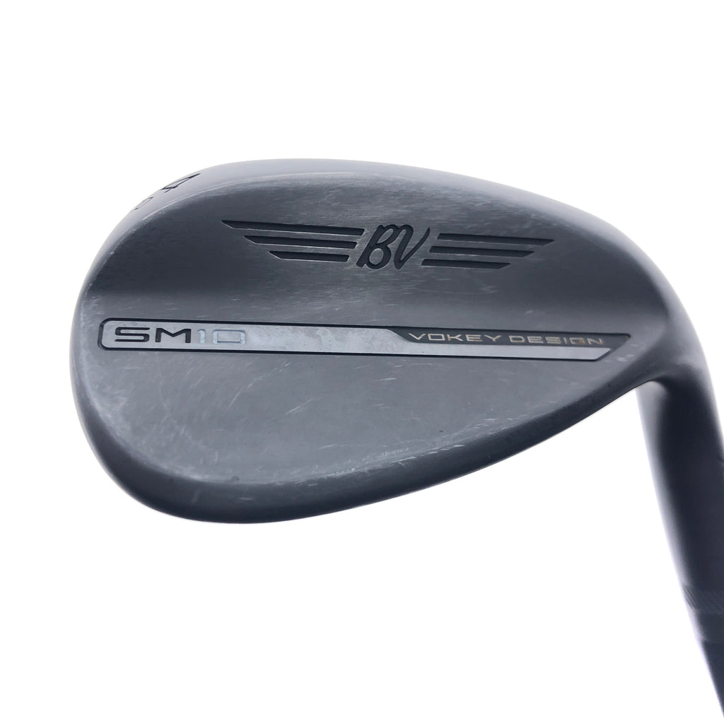 Used Titleist Vokey SM10 Jet Black Sand Wedge / 54.0 Degrees / Wedge Flex