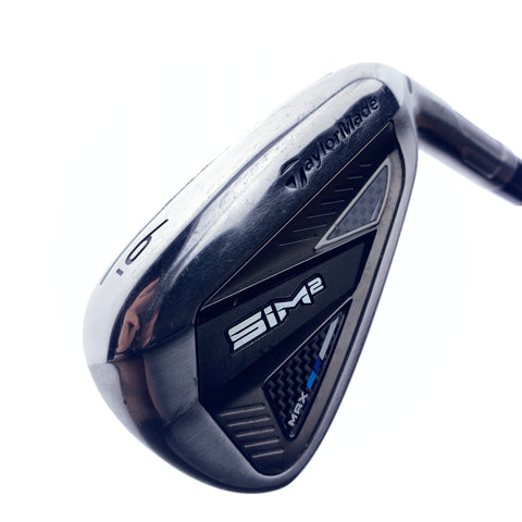 Used TaylorMade SIM2 MAX 6 Iron / 25.0 Inches / Regular Flex
