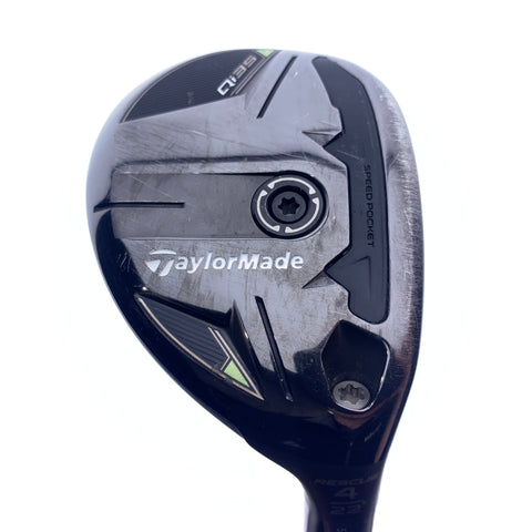 Used TaylorMade Qi35 4 Hybrid / 22.0 Degrees / Stiff Flex