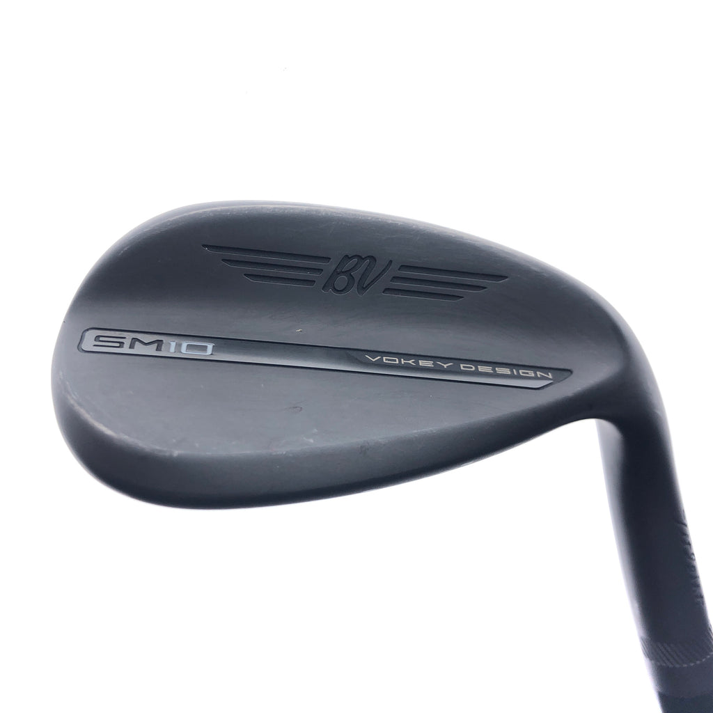Used Titleist Vokey SM10 Jet Black Lob Wedge / 58.0 Degrees / Wedge Flex