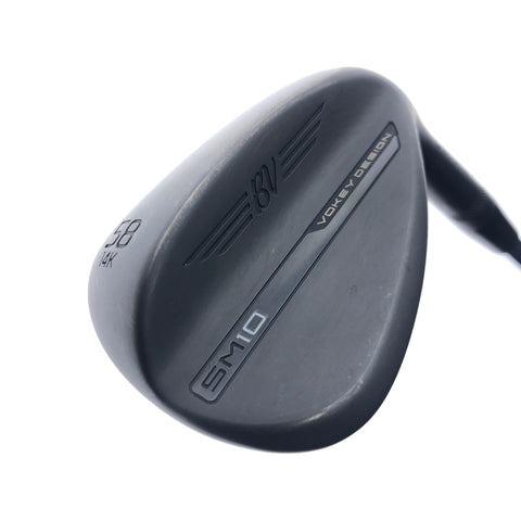 Used Titleist Vokey SM10 Jet Black Lob Wedge / 58.0 Degrees / Wedge Flex
