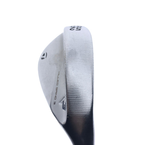 Used TaylorMade Milled Grind 3 Gap Wedge / 52.0 Degrees / Stiff Flex