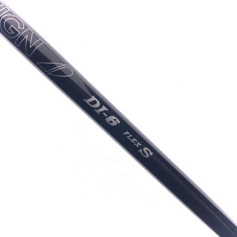 Used Graphite Design Tour AD DI-6 S Black Driver Shaft / Stiff Flex / PING Gen 4