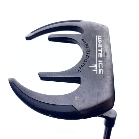 Used Odyssey White Ice Sabertooth Putter / 34.0 Inches