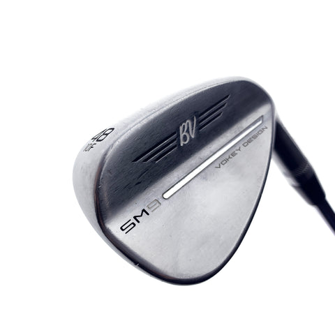 Used Titleist SM9 Tour Chrome Pitching Wedge / 48.0 Degrees / Wedge Flex