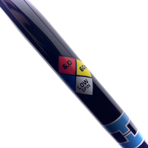 Used Project X HZRDUS RDX Smoke Blue 6.0 60 S Dr Shaft / Stiff Flex / Cobra Gen2