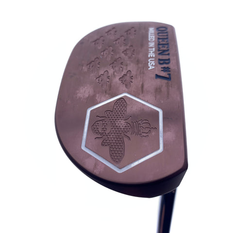 Used Bettinardi Queen B #7 Bronze Putter / 33.0 Inches