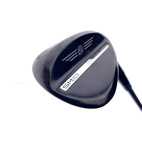 Used Titleist Vokey SM10 Black Vapor Sand Wedge / 56.0 Degrees / Regular Flex