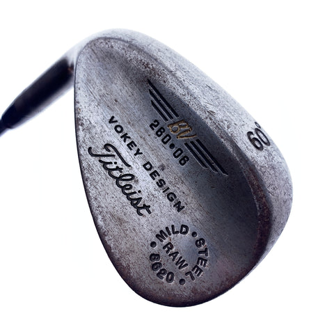 Used Titleist Oil Can 8620 Lob Wedge / 60.0 Degrees / Wedge Flex