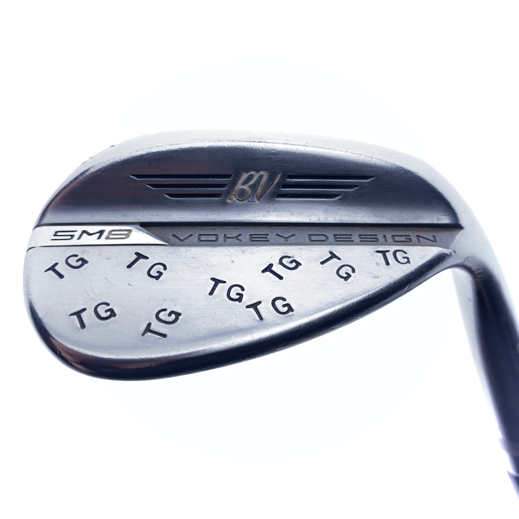 Used Titleist Vokey SM8 Tour Chrome Lob Wedge / 60.0 Degrees / Stiff Flex