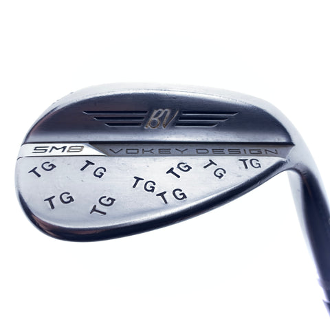 Used Titleist Vokey SM8 Tour Chrome Lob Wedge / 60.0 Degrees / Stiff Flex