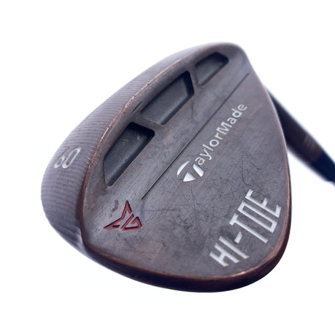 Used TaylorMade Milled Grind HI-TOE Lob Wedge / 60.0 Degrees / Wedge Flex