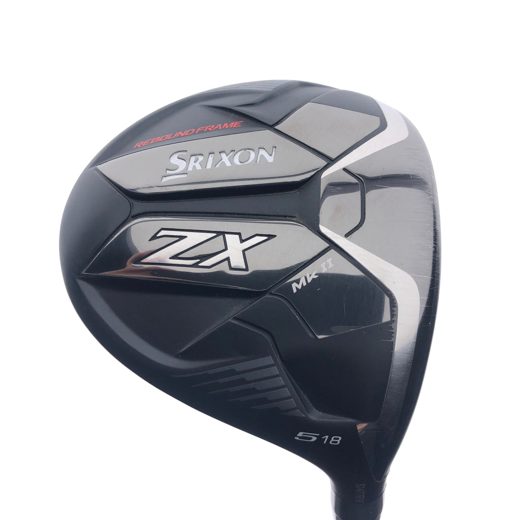 Used Srixon ZX MKII 5 Fairway Wood / 18.0 Degrees / Stiff Flex