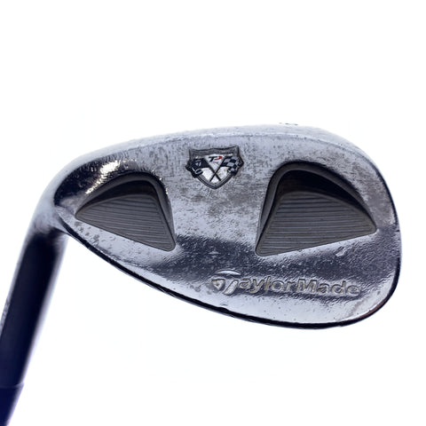 Used TaylorMade Rac TP Z Groove Black Lob Wedge/60.0 Degrees/Wedge Flex/L-H