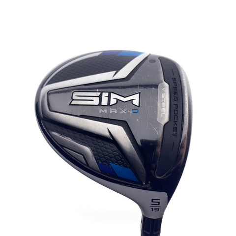 Used TaylorMade SIM Max D 5 Fairway Wood / 19.0 Degrees / Regular Flex