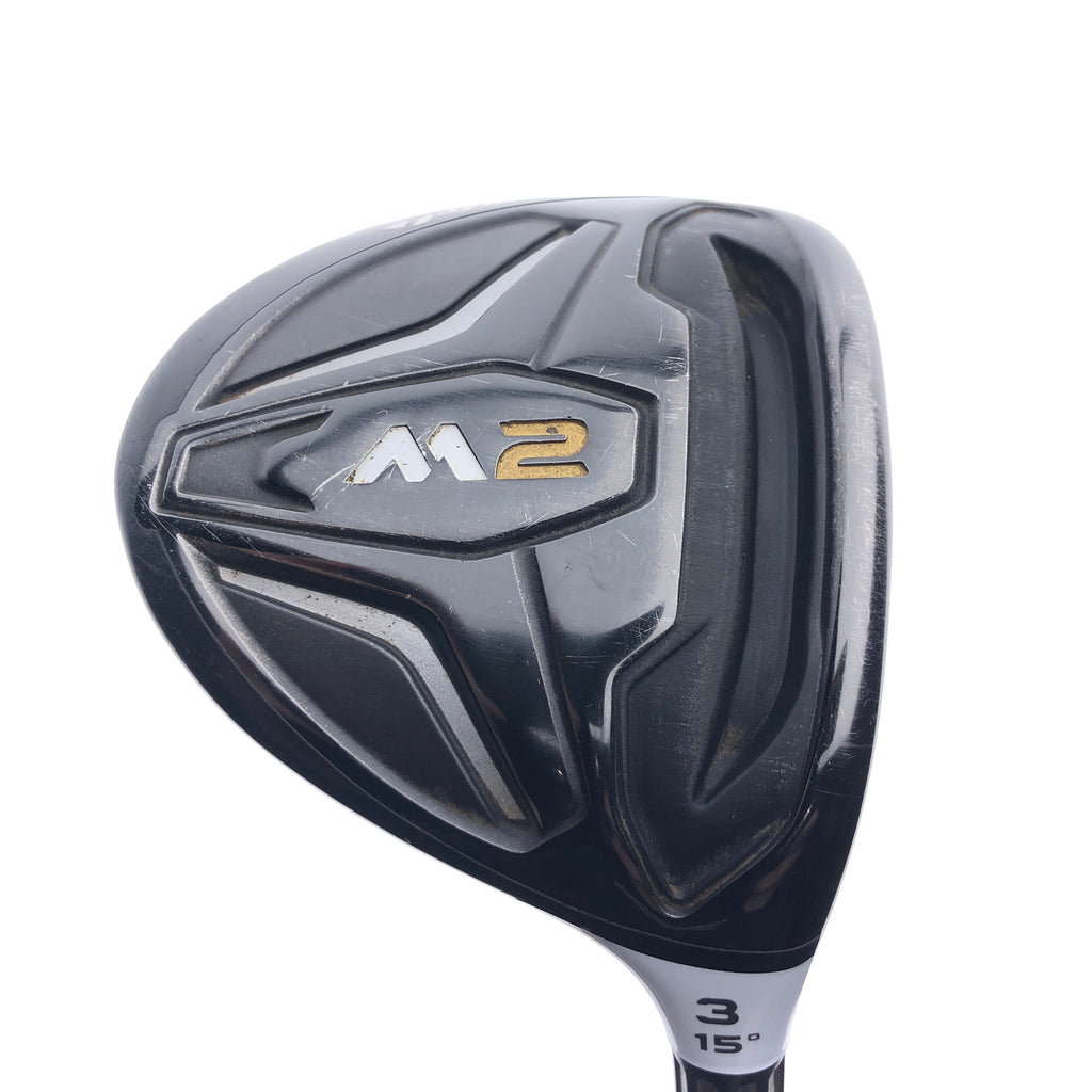 Used TaylorMade M2 2016 3 Fairway Wood / 15 Degrees / Regular Flex