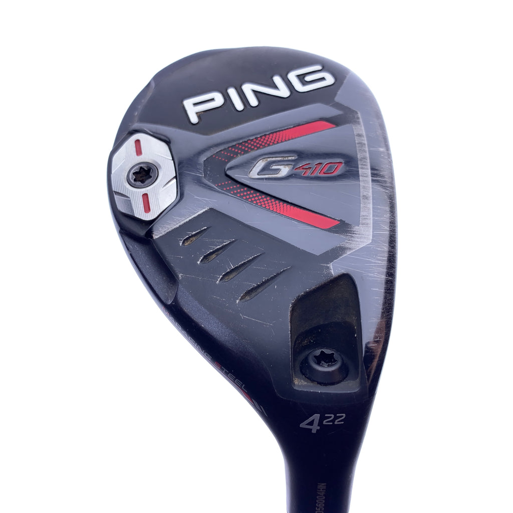 Used Ping G410 4 Hybrid / 22.0 Degrees / Regular Flex