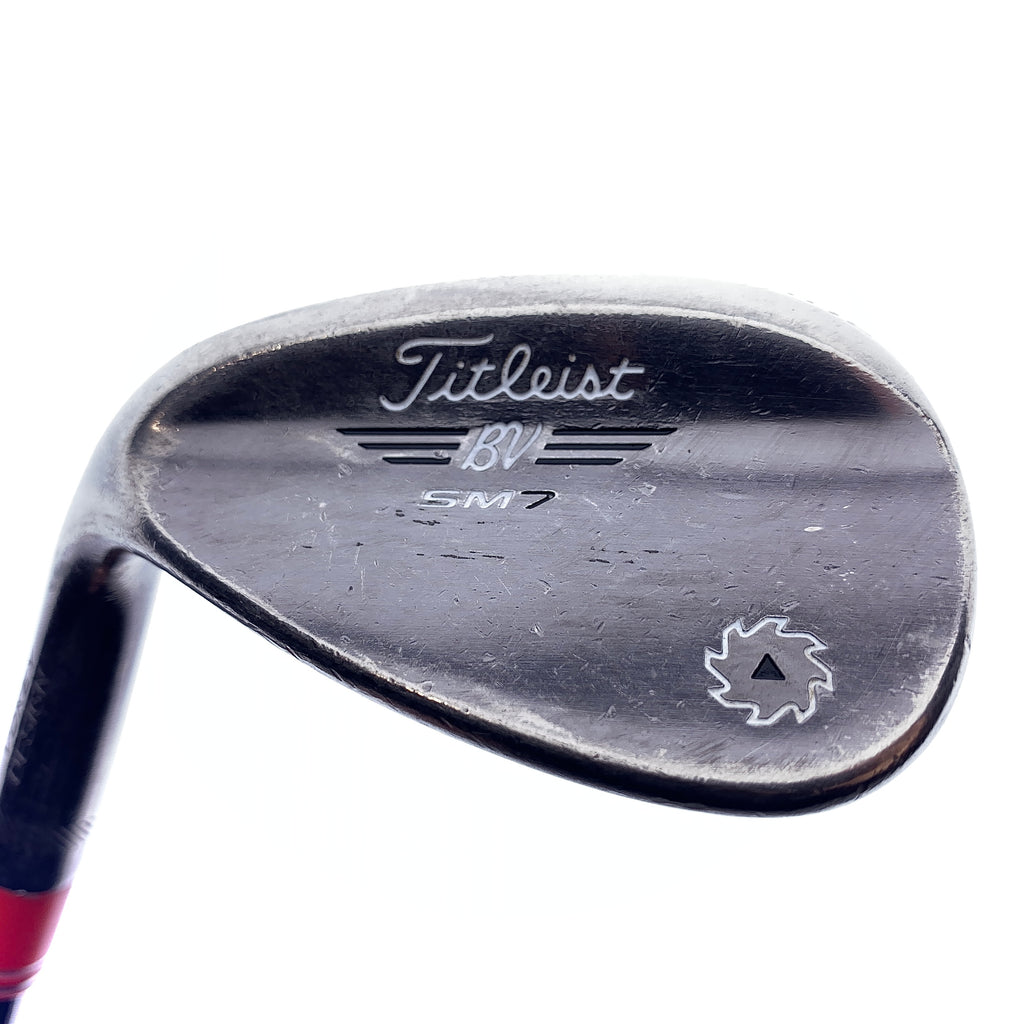 Used Titleist Vokey SM7 Brushed Steel Sand Wedge/56.0 Degrees/Stiff Flex/L-H