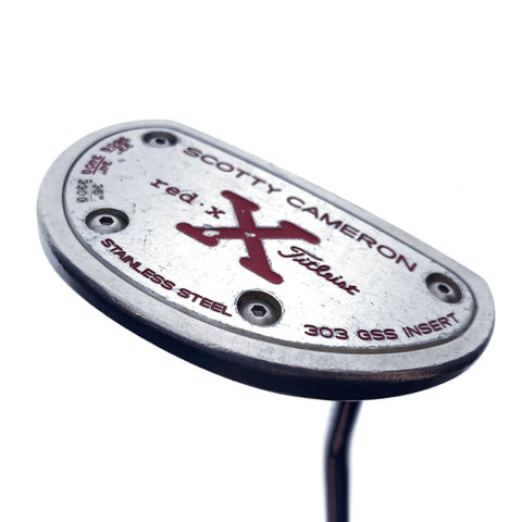 Used Scotty Cameron Red X Putter / 35.0 Inches