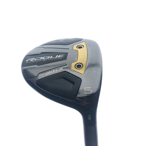 Used Callaway Rogue ST MAX 5 Fairway Wood / 18.0 Degrees / Regular Flex