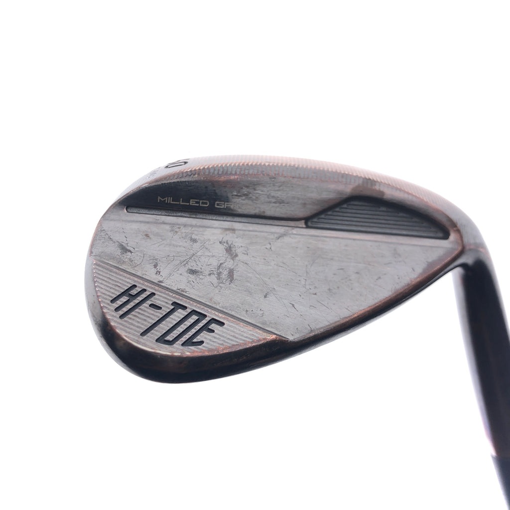 Used TaylorMade Milled Grind Hi-Toe 4 Copper Lob Wedge / 60.0 Degrees / Wedge F