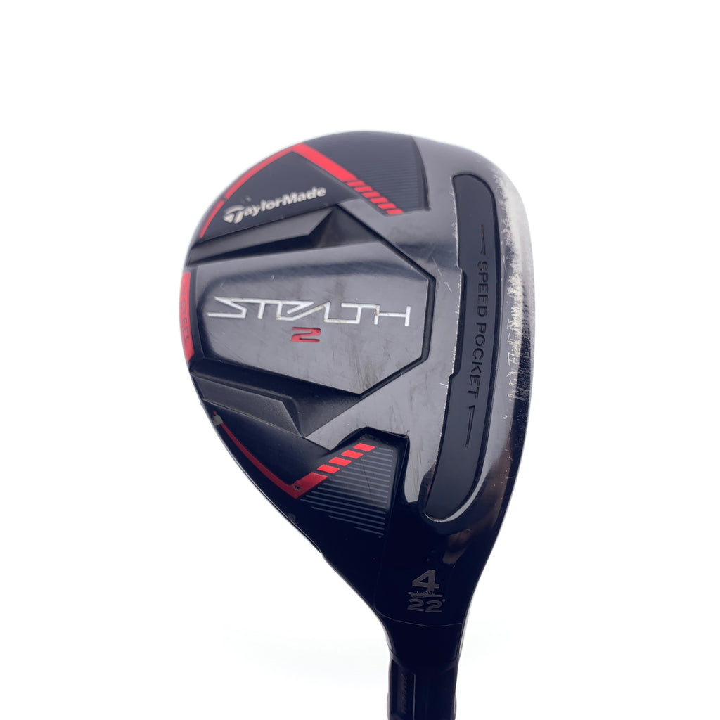 Used TaylorMade Stealth 2 4 Hybrid / 22.0 Degrees / Regular Flex